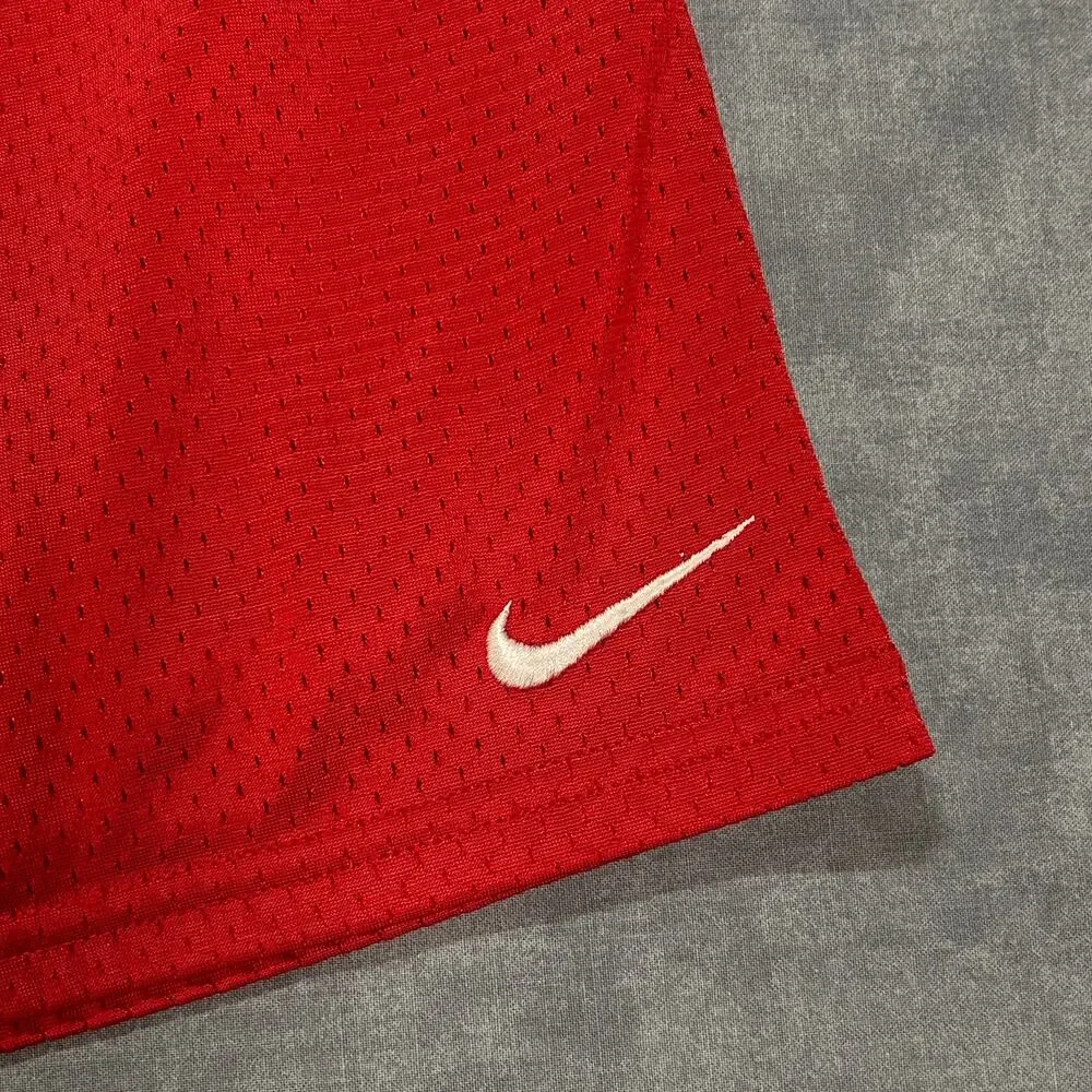 Vintage Y2K Nike Team Mesh Athletic Basketball Shorts Mens XXL Red